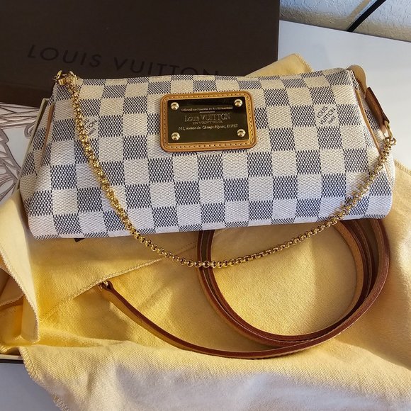 SOLD!!! Do not buy.Louis Vuitton Eva Damier Azur crossbody - Picture 13 of 15